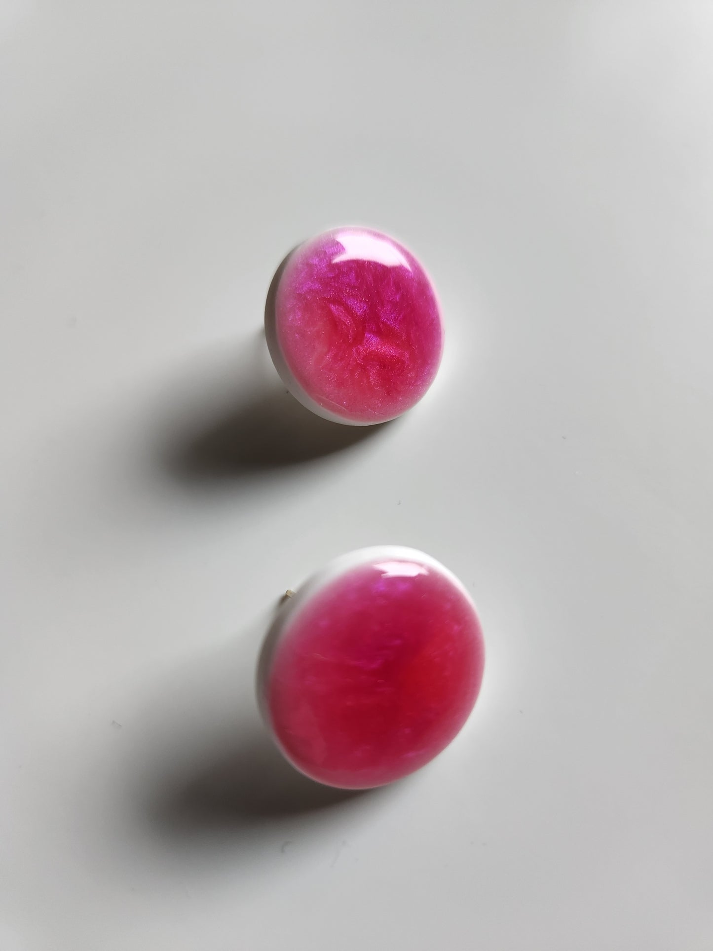 Pink Stud Earrings