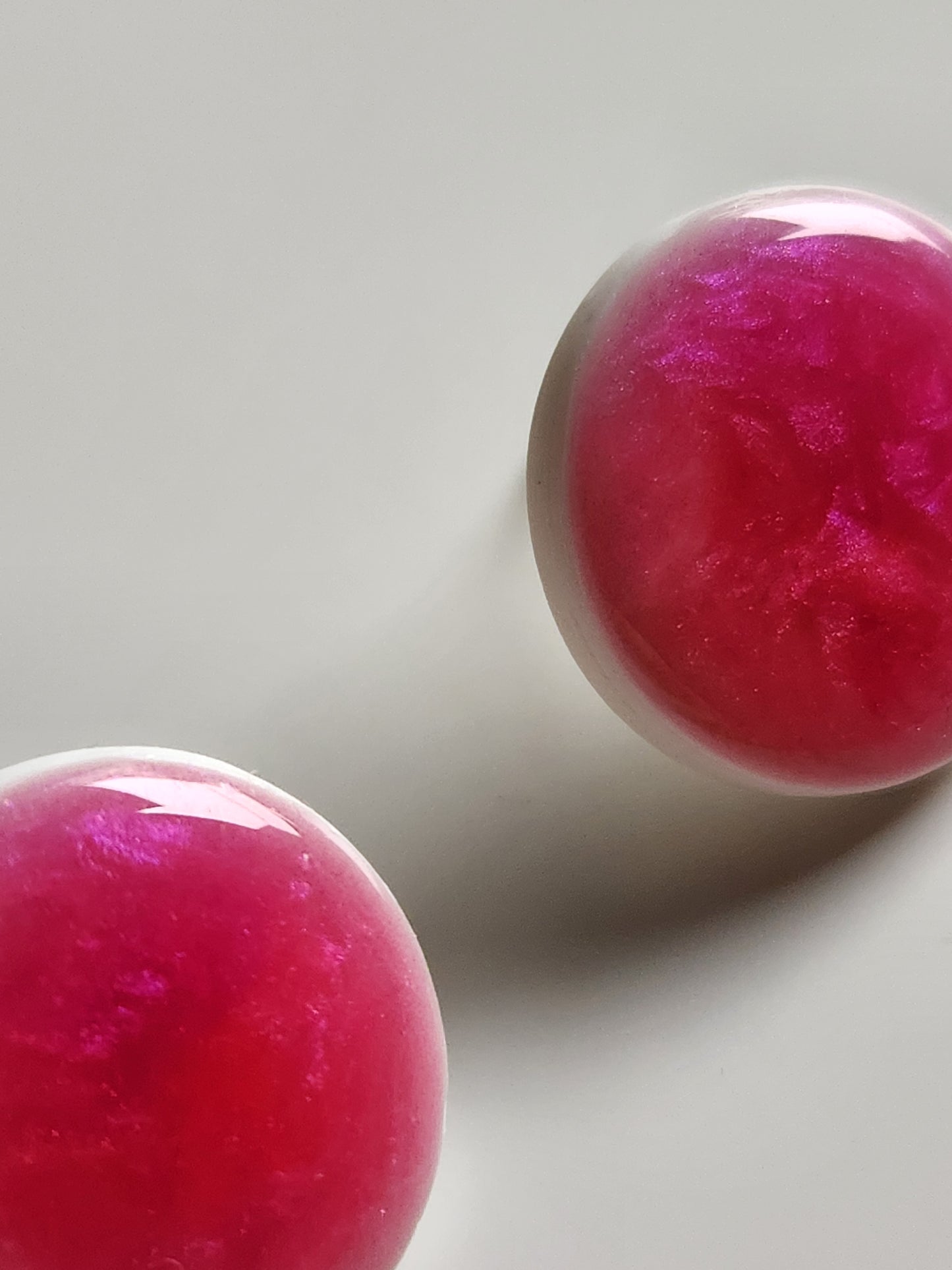 Pink Stud Earrings