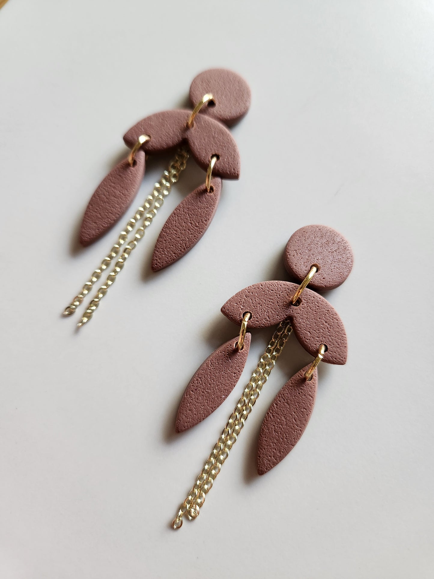 Terracotta Drift Earrings