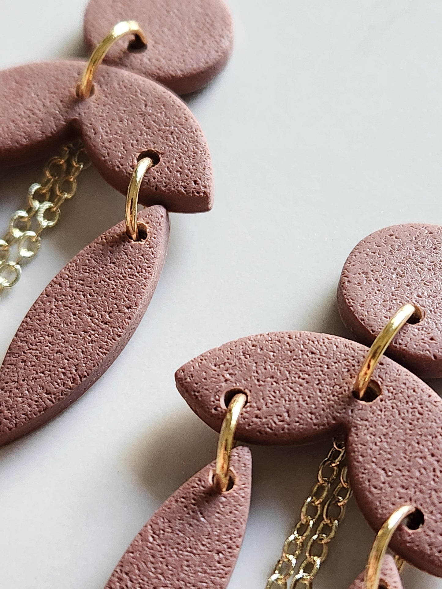 Terracotta Drift Earrings