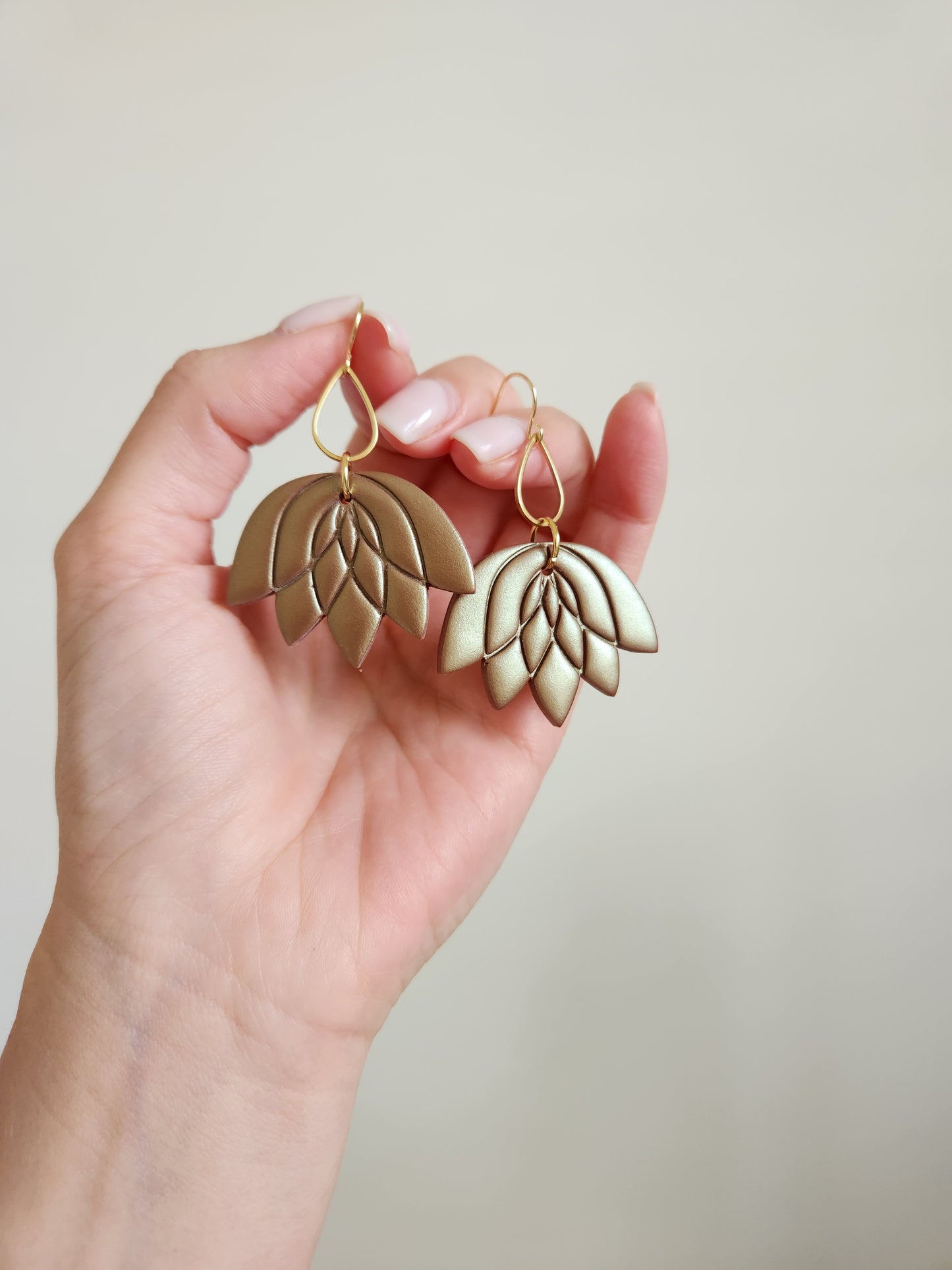 Golden Lotus Flower