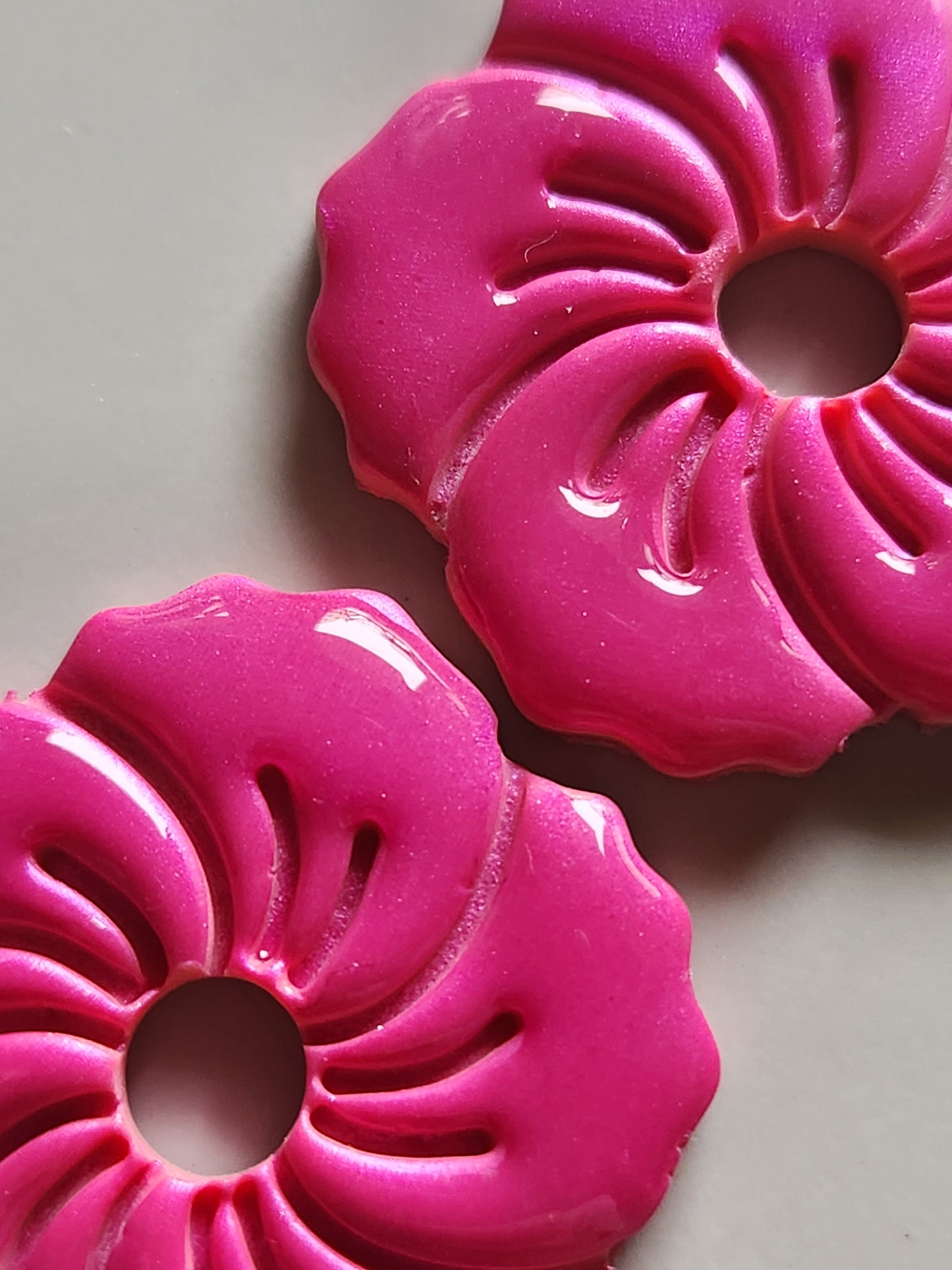Fuchsia Bloom Studs