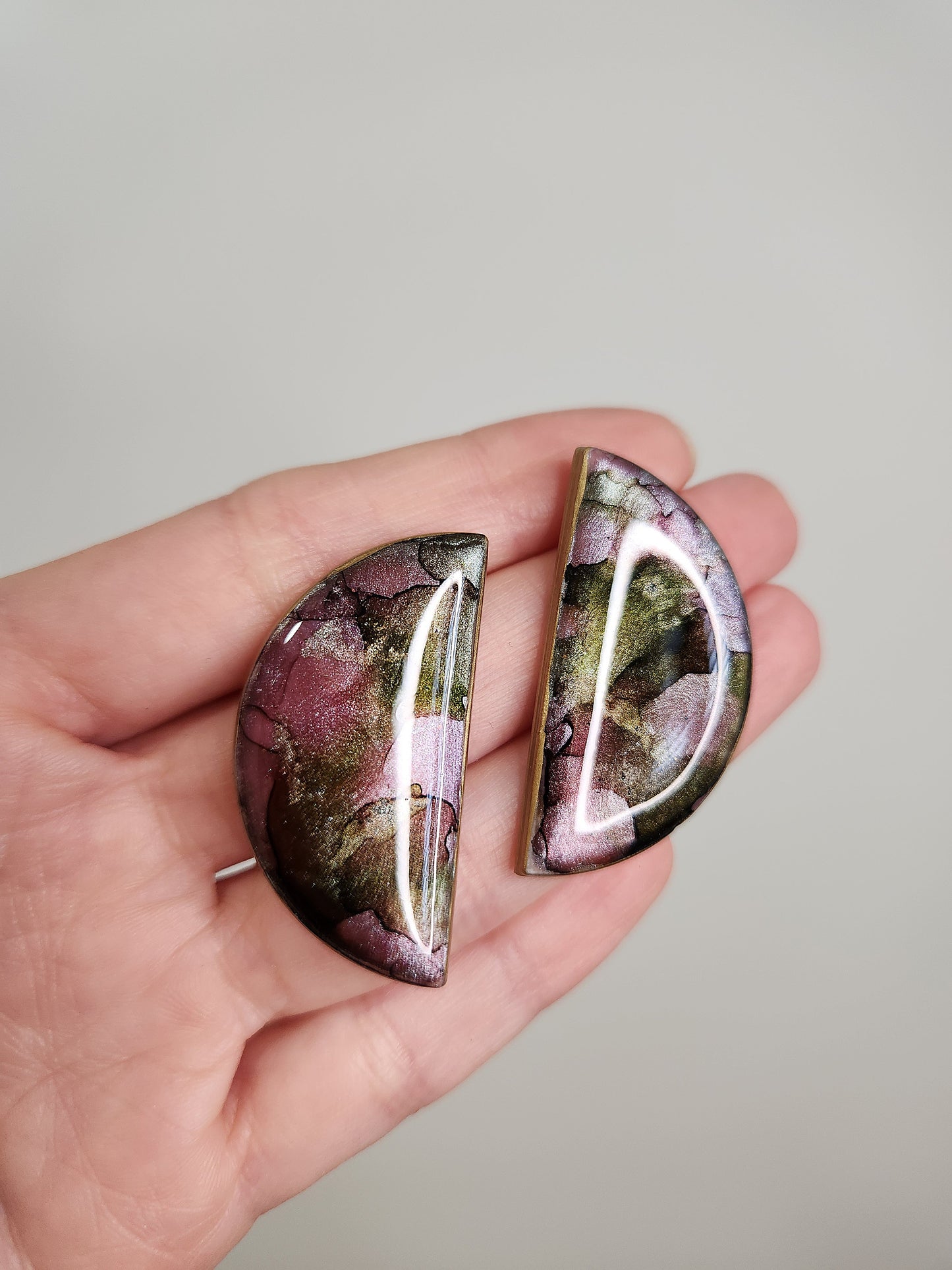 Ink-infused Earrings