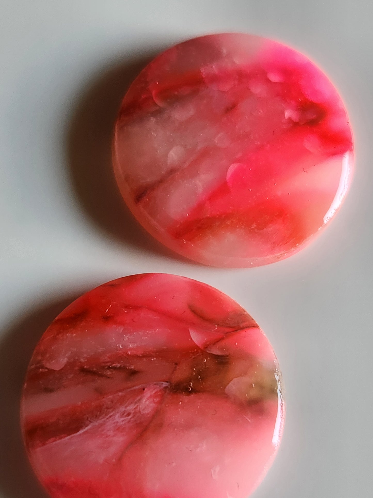 Translucent Stud - Pink Tones