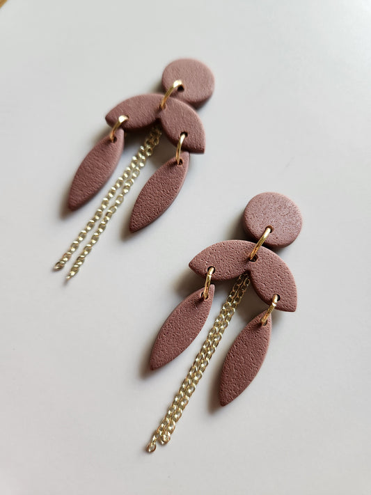 Terracotta Drift Earrings