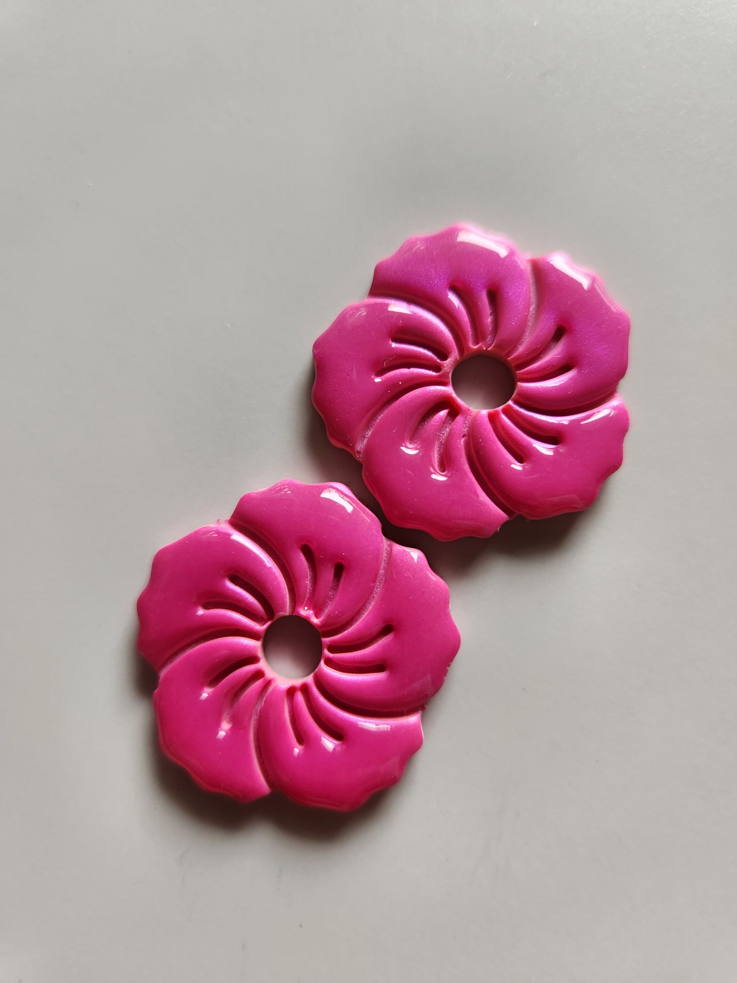 Fuchsia Bloom Studs