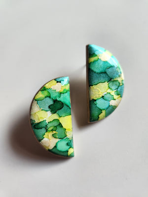 Ink-infused Earrings