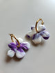 Marble White and Purple