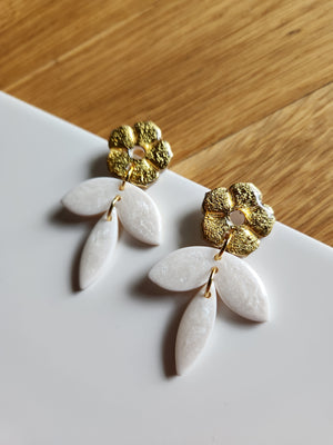 3-piece Flower Earrings