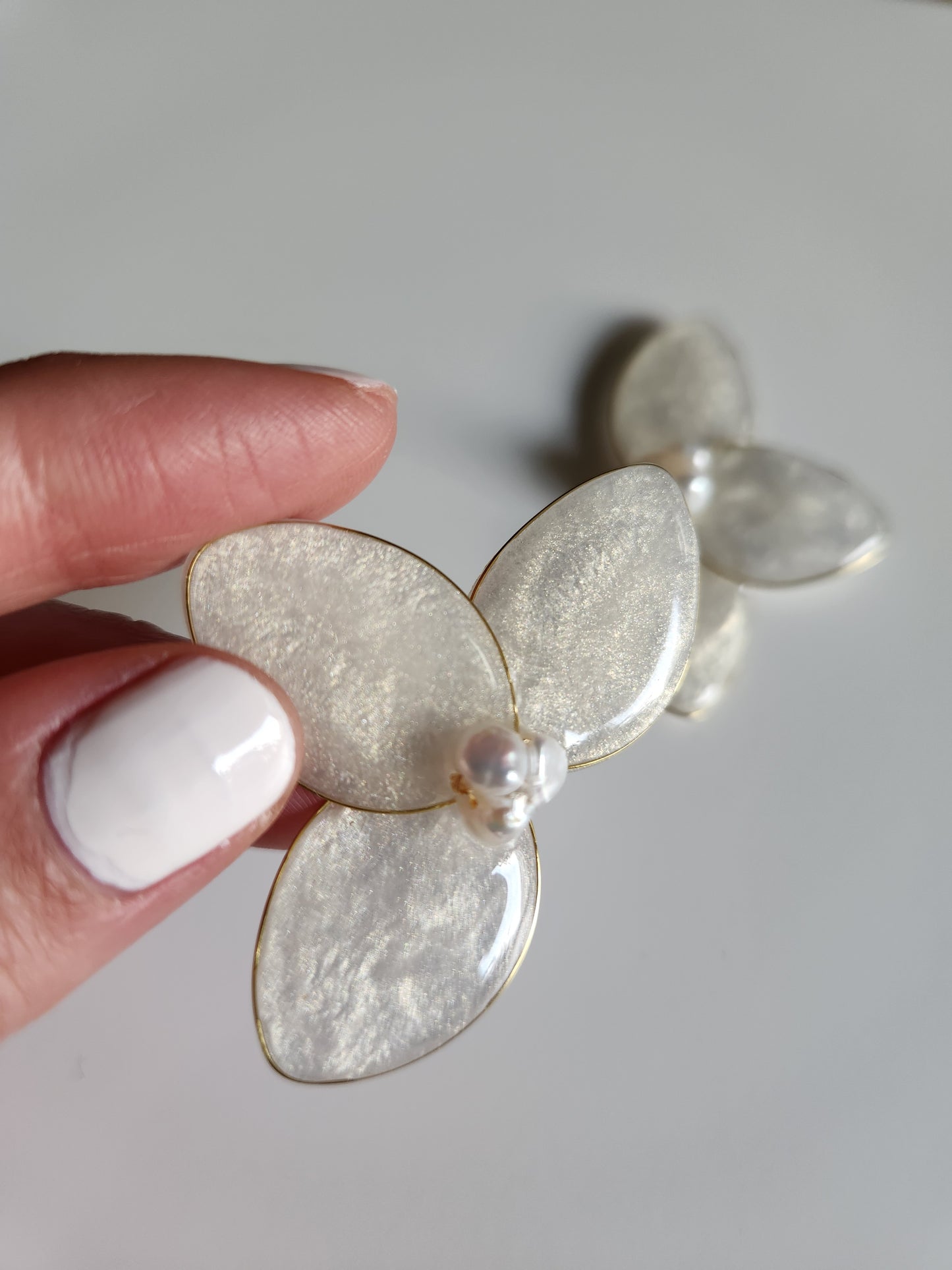 Flor Perlada 3 puntas