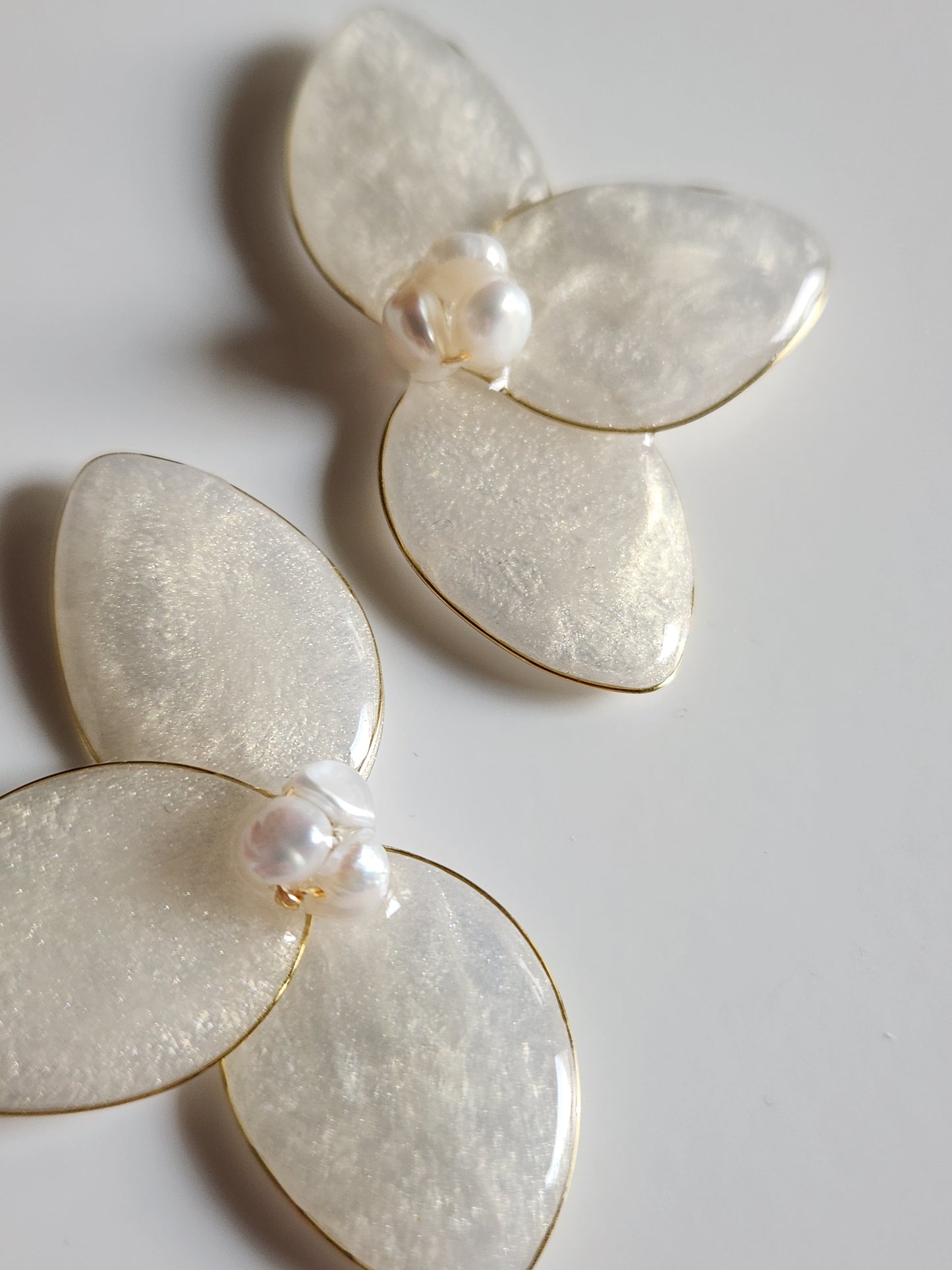 Flor Perlada 3 puntas